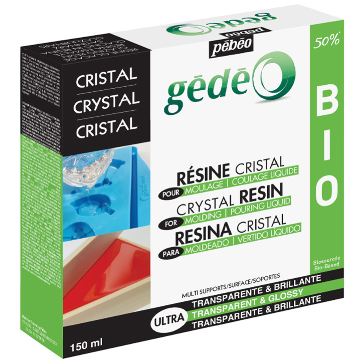 Gédéo Bio-based Crystal resin 150ml i gruppen Hobby & Kreativitet / Skape / Støping hos Pen Store (131071)