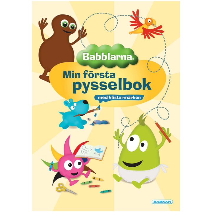 Babblarna Hobbybok i gruppen Kids / Kul og læring / Fargeleggings- og håndverksbøker hos Pen Store (131095)