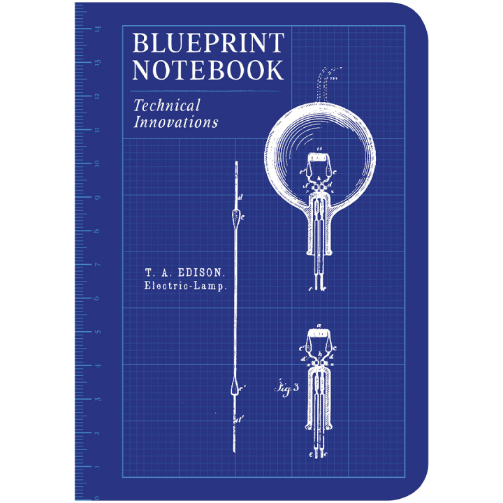 Blueprint Notebook: Technical Innovations i gruppen  Papir & Blokk / Skrive og ta notater / Notatbøker hos Pen Store (131112)