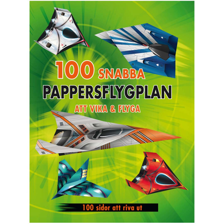 Books 100 raske papirfly som skal brettes og flys