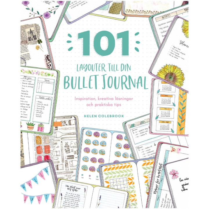101 Layouts til din Bullet Journal i gruppen Hobby & Kreativitet / Bøker / Inspirasjonsbøker hos Pen Store (131384)