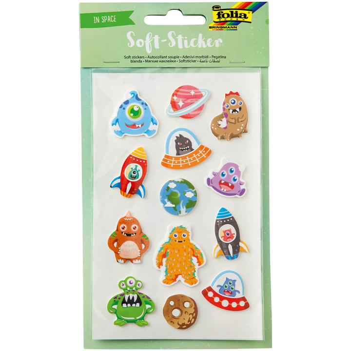 Soft-Sticker Rom 2 Ark i gruppen Kids / Kul og læring / Stickers hos Pen Store (131560)