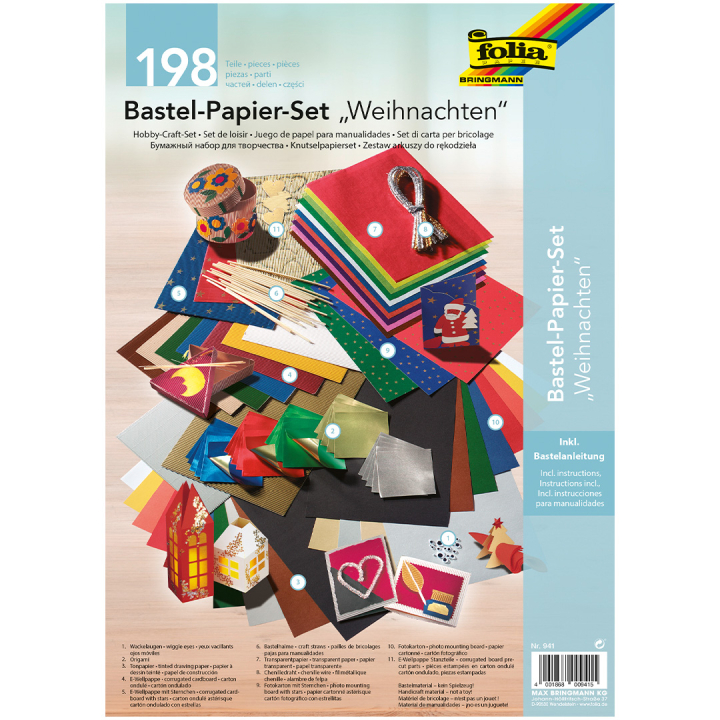 Kreativitetssett X-MAS 198 deler i gruppen Hobby & Kreativitet / Høytider og sesong / Julehobby  hos Pen Store (131665)