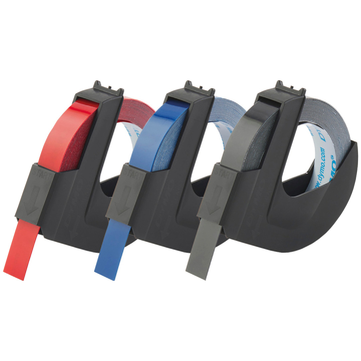Selvklebende merkebånd 9mm x 3m i gruppen Hobby & Kreativitet / Organisere / Merkemaskiner hos Pen Store (131709_r)