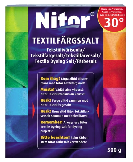 Tekstilfargesalt 500 g i gruppen Hobby & Kreativitet / Farger / Tekstilmaling og Tekstiltusjer hos Pen Store (131817)