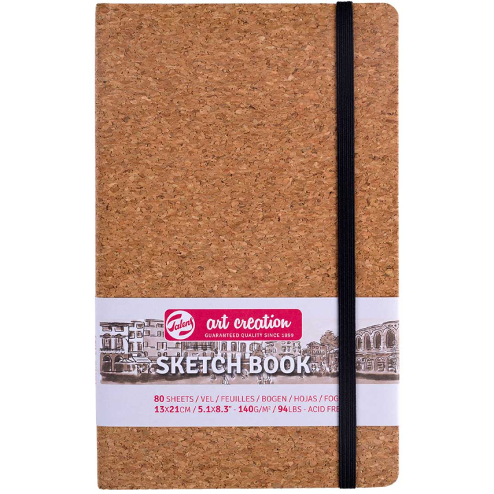 Sketchbook Cork 13x21 cm i gruppen  Papir & Blokk / Artistblokk / Skissebøker hos Pen Store (131858)