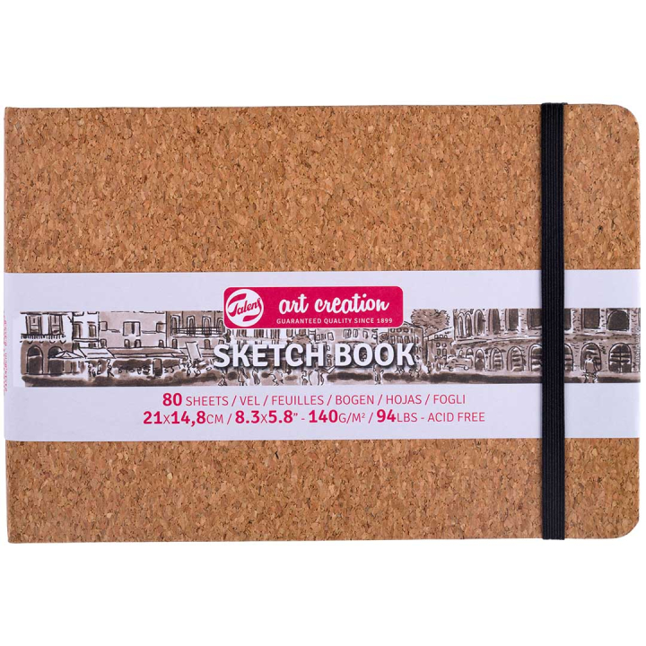 Sketchbook Cork 21x15 cm i gruppen  Papir & Blokk / Artistblokk / Skissebøker hos Pen Store (131859)