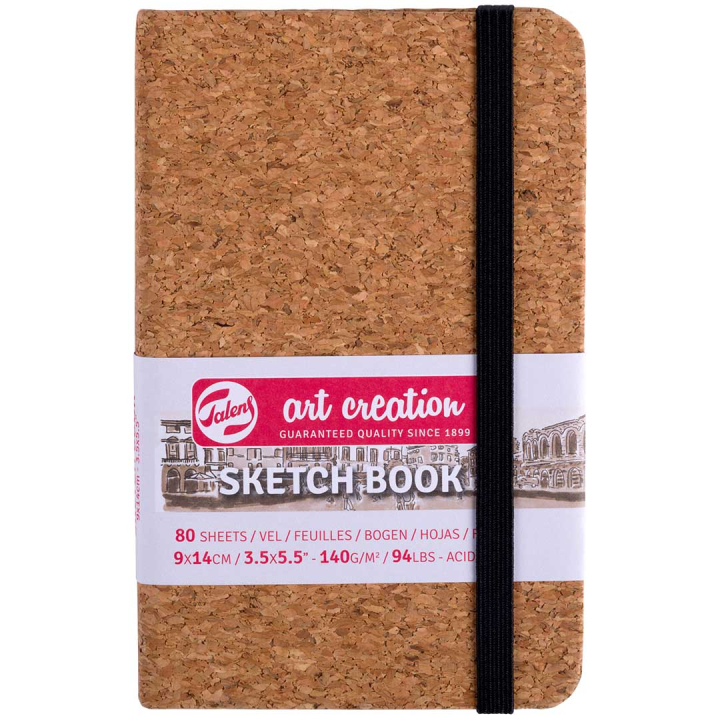 Art Creation Sketchbook Cork 9x14 cm