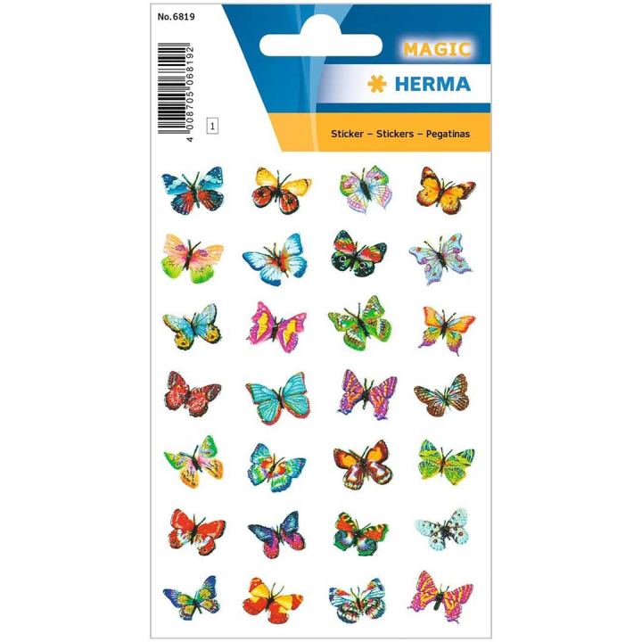 Stickers Mini sommerfugler 1 ark i gruppen Kids / Kul og læring / Stickers hos Pen Store (131881)