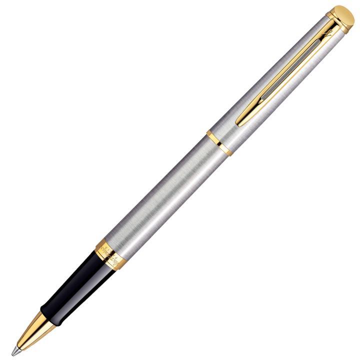 Hémisphère Steel/Gold Rollerball i gruppen Penner / Fine Writing / Gavepenner hos Pen Store (132003)