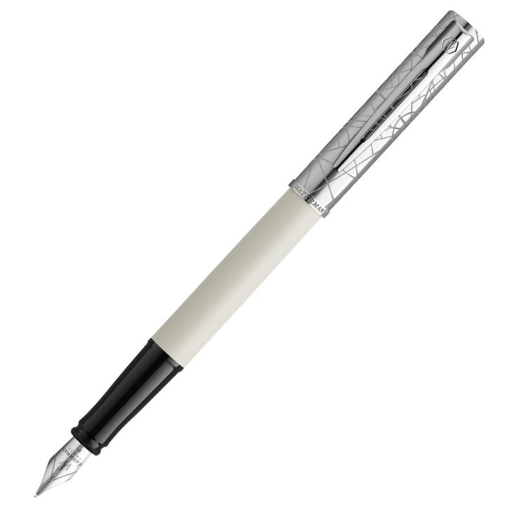 Allure Deluxe Metal & White Fyllepenn Fine i gruppen Penner / Fine Writing / Fyllepenner hos Pen Store (132015)