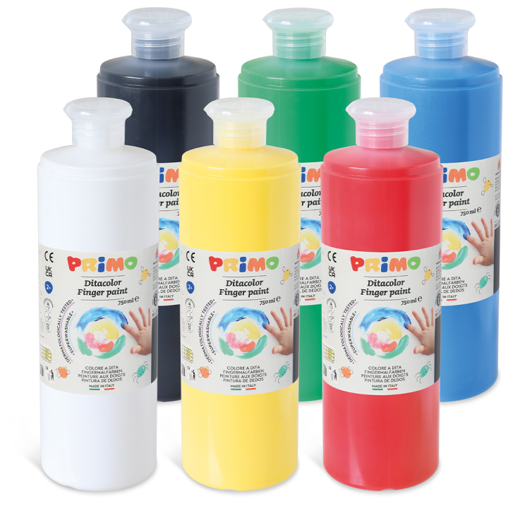 Fingerfarge 750 ml i gruppen Kids / Barnehåndverk og maling / Fingermaling hos Pen Store (132064_r)