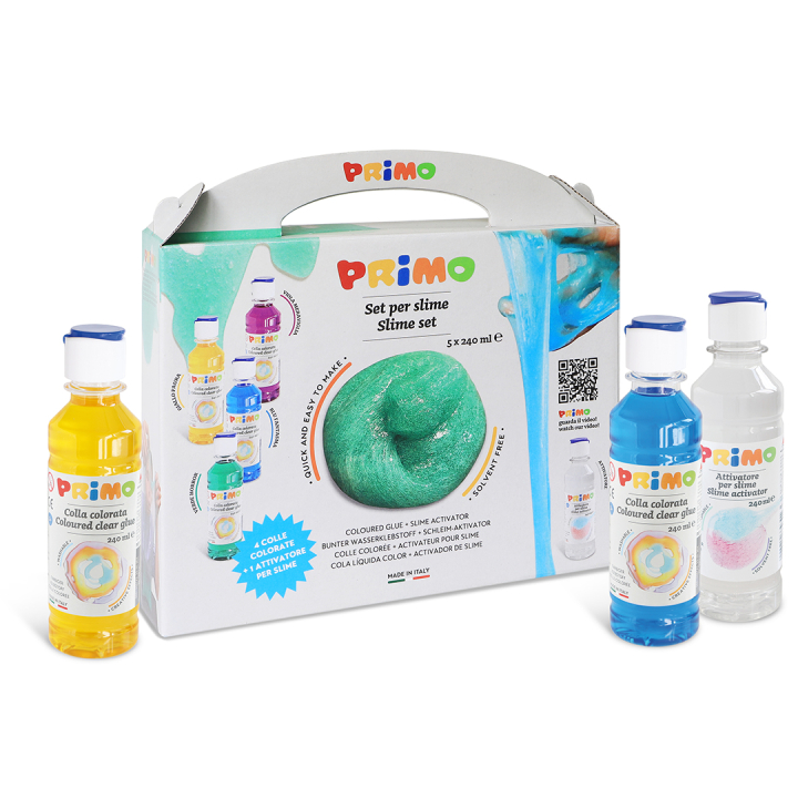 Slime-lab Kit Colour 5x240ml i gruppen Kids / Kul og læring / Slime hos Pen Store (132175)