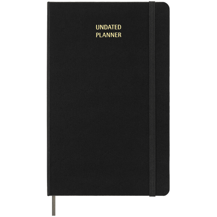 Kalender Udattert WeekNote Large Black  i gruppen  Papir & Blokk / Kalendere / 12 md kalendere hos Pen Store (132589)