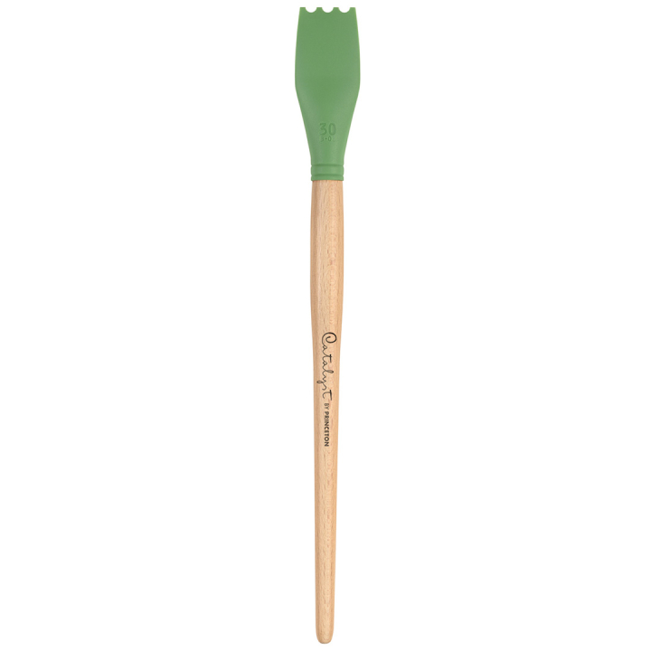 Catalyst Malerverktøy silicone langt skaft No 3 30 mm Green i gruppen Kunstnermateriell / Studio / Malekniver hos Pen Store (132796)