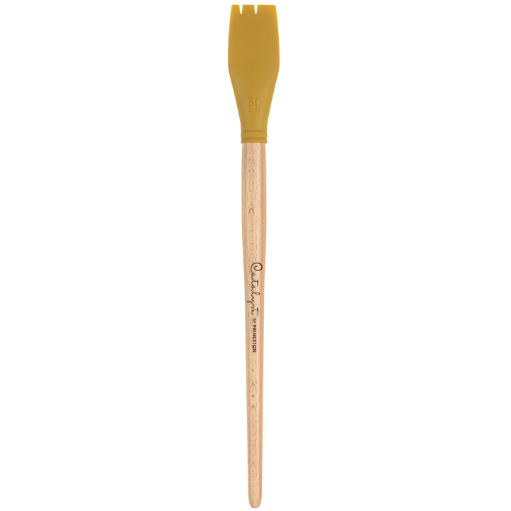 Catalyst Malerverktøy silicone langt skaft No 4 30 mm Yellow i gruppen Kunstnermateriell / Studio / Malekniver hos Pen Store (132797)
