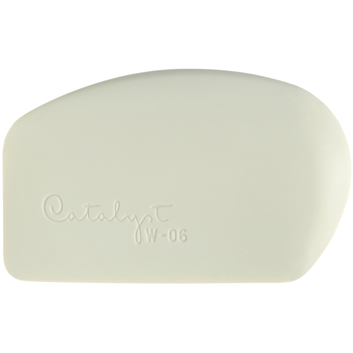 Catalyst Malerverktøy silicone wedge No 6 White i gruppen Kunstnermateriell / Studio / Malekniver hos Pen Store (132803)