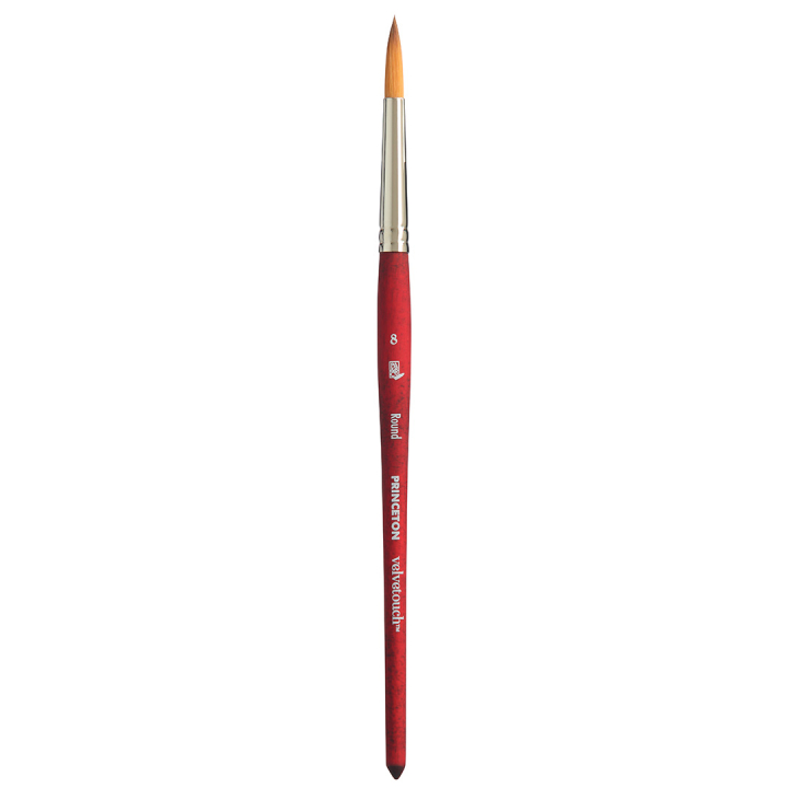 Velvetouch Syntetpensel kort skaft Rund St 8 i gruppen Kunstnermateriell / Pensler / Akrylpensler hos Pen Store (132851)