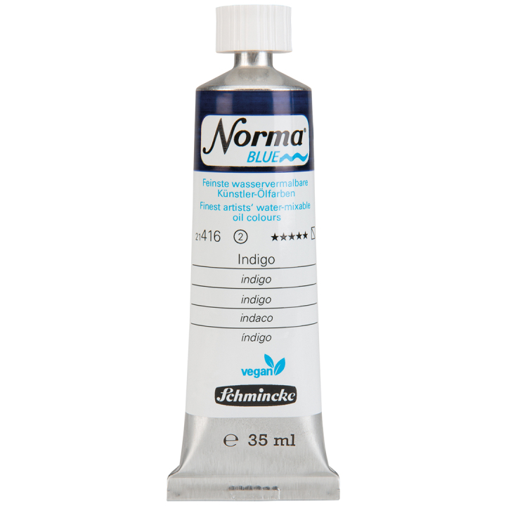 Norma Blue Oljemaling 35 ml (Prisgruppe 2) i gruppen Kunstnermateriell / Kunstnerfarge / Oljemaling hos Pen Store (133091_r)