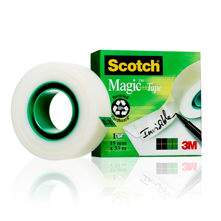 Scotch Magic tape refill 19mm x 33m i gruppen Hobby & Kreativitet / Hobbytilbehør / Teip hos Pen Store (133820)