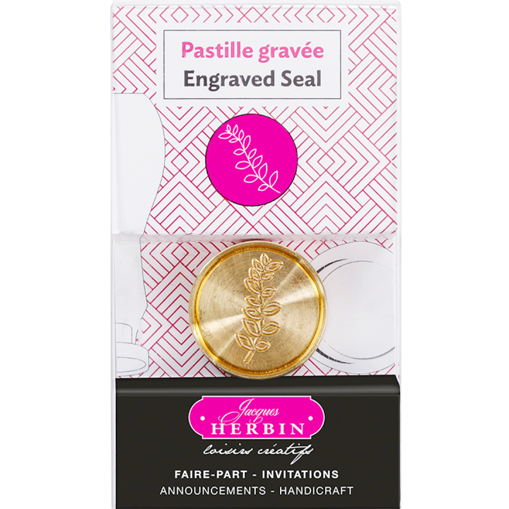 Seglstempel i messing i gruppen Hobby & Kreativitet / Skape / Lakk og segl hos Pen Store (133916_r)