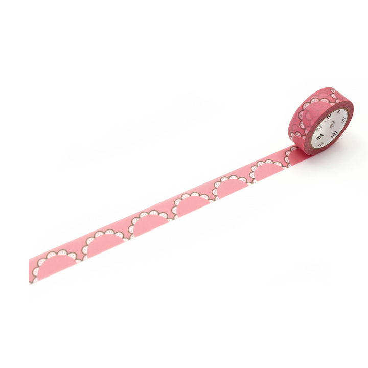 Washi-tejp Retro design floral lace i gruppen Hobby & Kreativitet / Hobbytilbehør / Washi Tape hos Pen Store (134013)