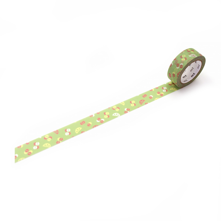 Washi-tejp Retro design kamon i gruppen Hobby & Kreativitet / Hobbytilbehør / Washi Tape hos Pen Store (134014)