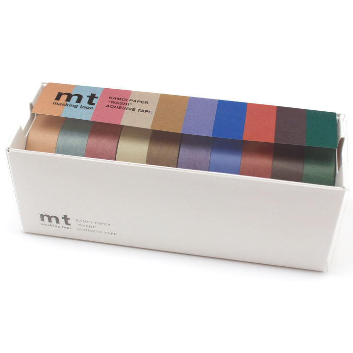 Washi-tejp Gift Box Muted colour i gruppen Hobby & Kreativitet / Hobbytilbehør / Washi Tape hos Pen Store (134044)