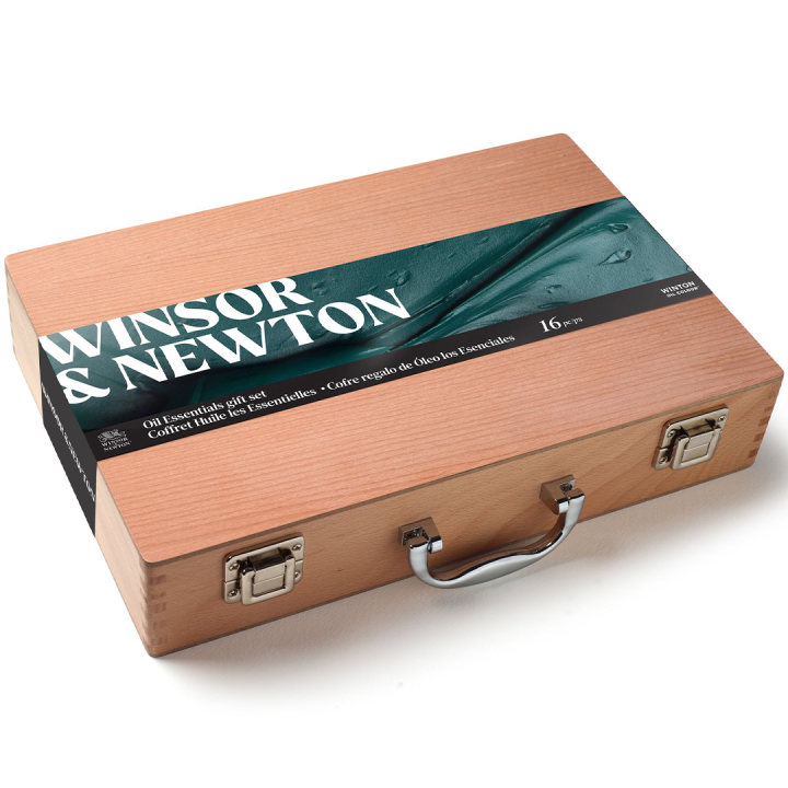 Winton Oil Wooden Box 16-sett i gruppen Kunstnermateriell / Kunstnerfarge / Oljemaling hos Pen Store (134068)