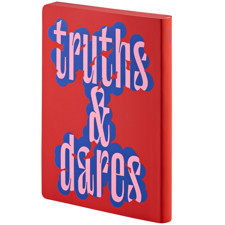 Notebook Graphic L - Truths & Dares i gruppen  Papir & Blokk / Skrive og ta notater / Notatbøker hos Pen Store (134342)