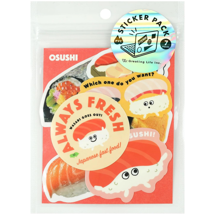 Sticker pack Sushi i gruppen Hobby & Kreativitet / Skape / Stickers hos Pen Store (134456)