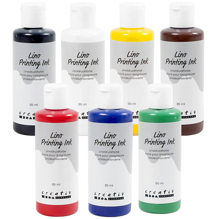 Linoleumsmaling 85ml i gruppen Hobby & Kreativitet / Teknikker / Linoleumstrykk hos Pen Store (134614_r)