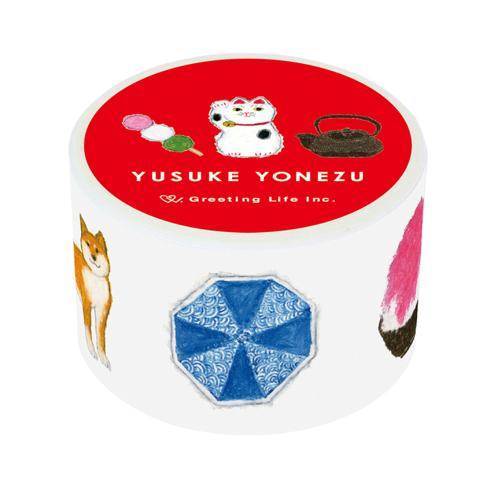 Washi-tape Yusuke Yonezu Japan i gruppen Hobby & Kreativitet / Hobbytilbehør / Washi Tape hos Pen Store (134649)