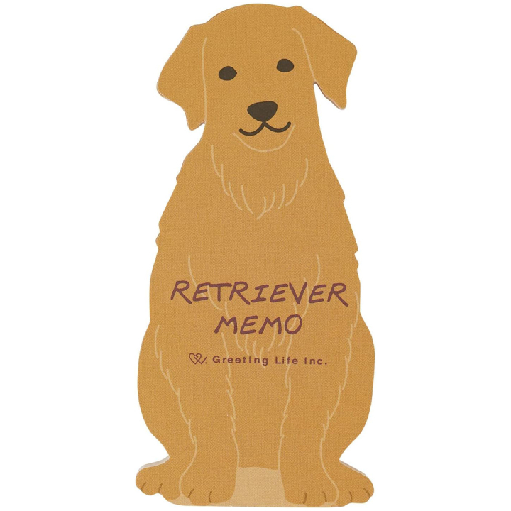 Golden Retriever Memo i gruppen  Papir & Blokk / Skrive og ta notater / Post-it og notisblokker hos Pen Store (134654)