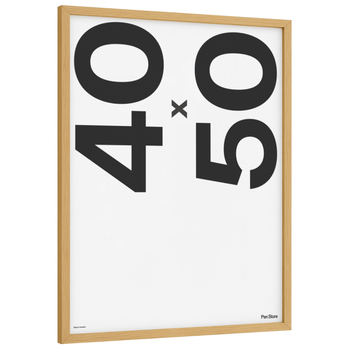 Treramme Eik 40x50 cm i gruppen Hobby & Kreativitet / Organisere / Rammer / Eikerammer hos Pen Store (135062)