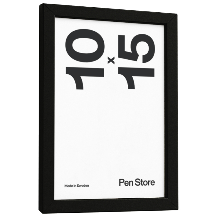 Treramme Svart 10x15 cm i gruppen Hobby & Kreativitet / Organisere / Rammer / Svarte rammer hos Pen Store (135077)