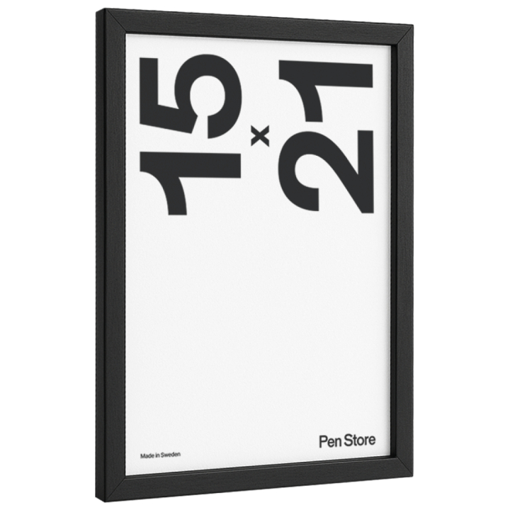 Treramme Svart 15x21 cm i gruppen Hobby & Kreativitet / Organisere / Rammer / Svarte rammer hos Pen Store (135079)