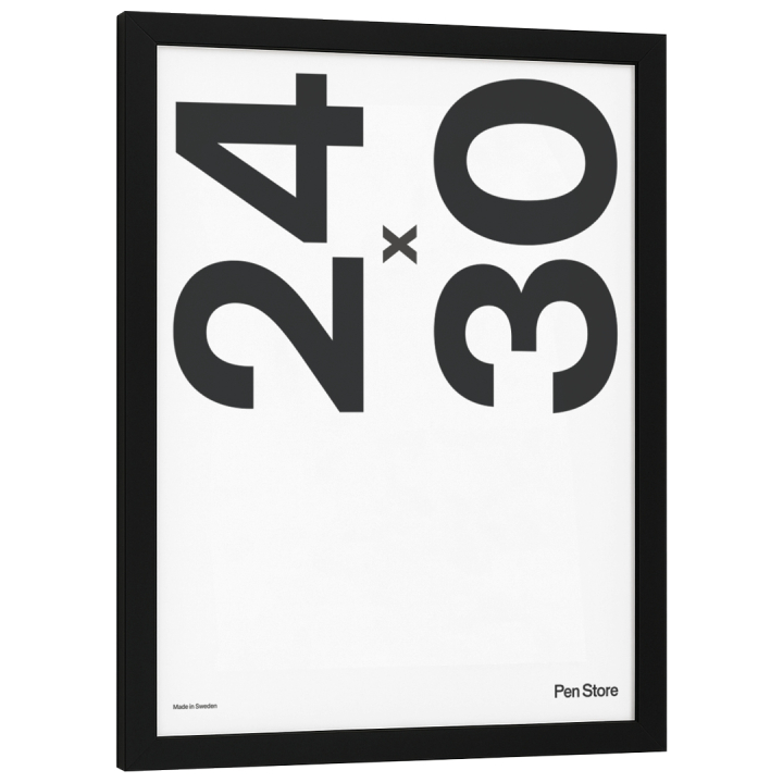 Treramme Svart 24x30 cm i gruppen Hobby & Kreativitet / Organisere / Rammer / Svarte rammer hos Pen Store (135083)
