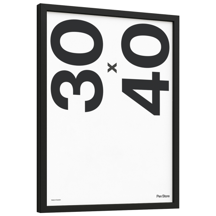 Treramme Svart 30x40 cm i gruppen Hobby & Kreativitet / Organisere / Rammer / Svarte rammer hos Pen Store (135084)