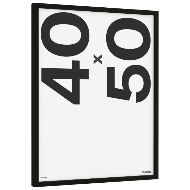 Treramme Svart 40x50 cm i gruppen Hobby & Kreativitet / Organisere / Rammer / Svarte rammer hos Pen Store (135086)