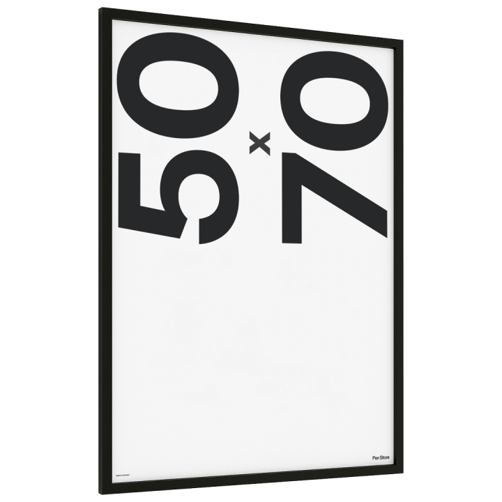 Treramme Svart 50x70 cm i gruppen Hobby & Kreativitet / Organisere / Rammer / Svarte rammer hos Pen Store (135088)