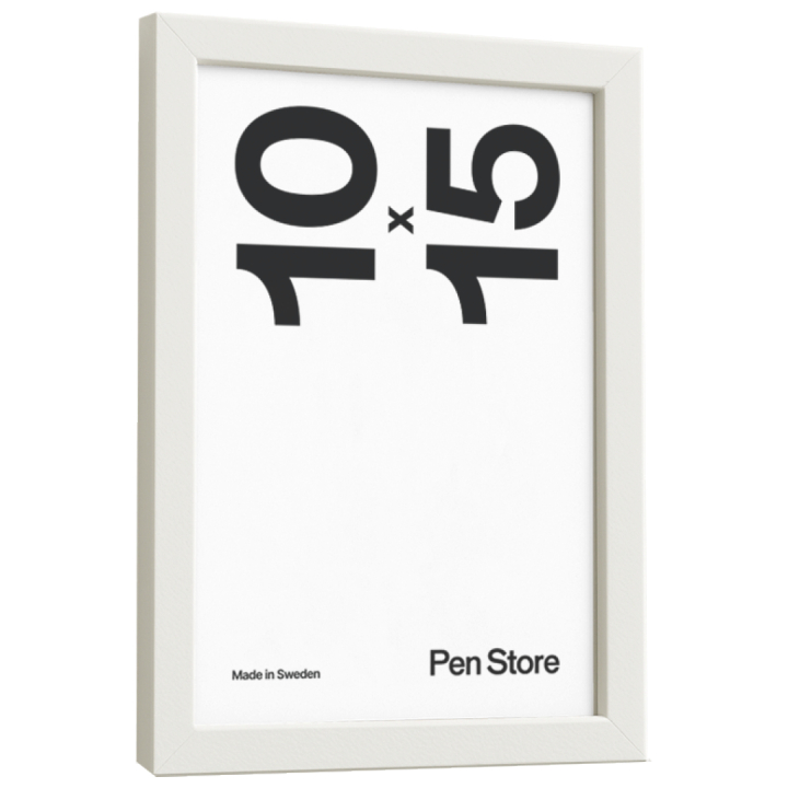 Treramme Hvit 10x15 cm i gruppen Hobby & Kreativitet / Organisere / Rammer / Hvite rammer hos Pen Store (135089)