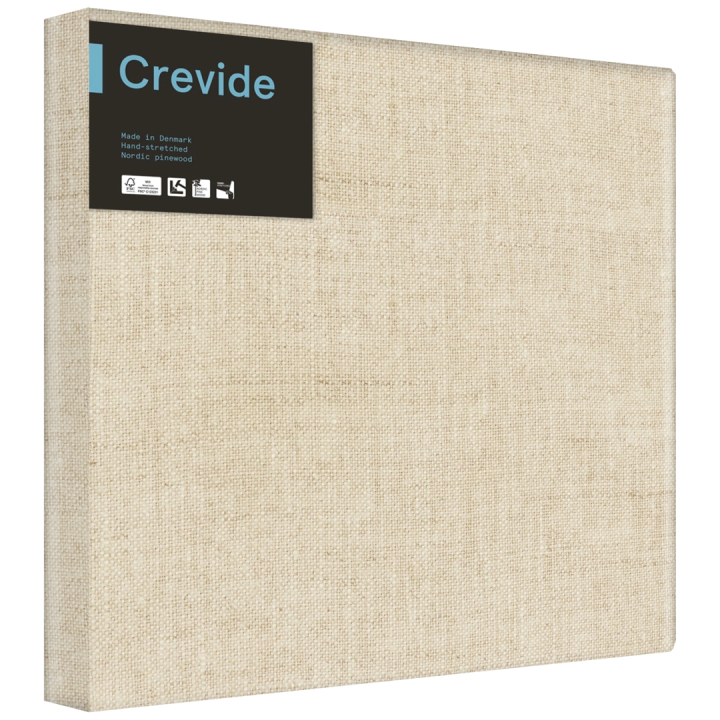 Dyp 3D lerret Naturlin 50x50 i gruppen Kunstnermateriell / Studio / Lerret / Malerlerret akrylfarge hos Pen Store (135207)