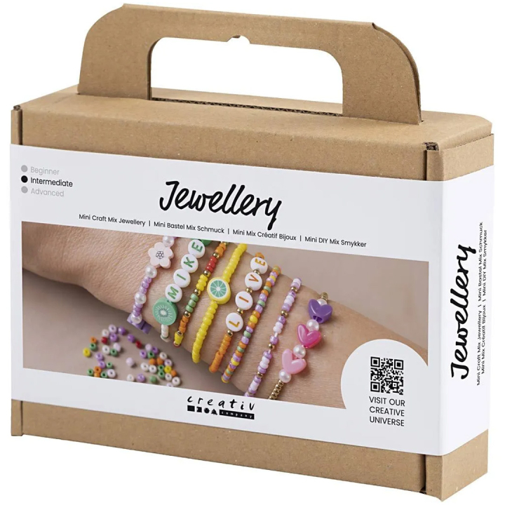 DIY Perlemiks Vennskapsarmbånd i gruppen Kids / Kul og læring / Smykker og perler / DIY-sett hos Pen Store (135351)