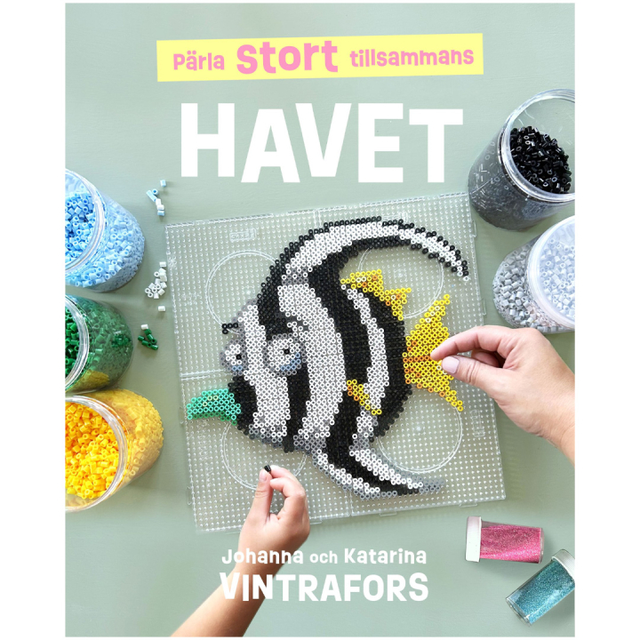 Pärla stort tillsammans : havet i gruppen Kids / Kul og læring / Fargeleggings- og håndverksbøker / Hobbybøker hos Pen Store (135393)