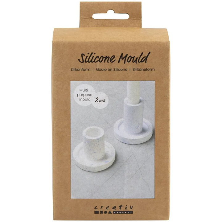 Silikonformer Lysestake 2-pack i gruppen Hobby & Kreativitet / Teknikker / Støping hos Pen Store (135422)