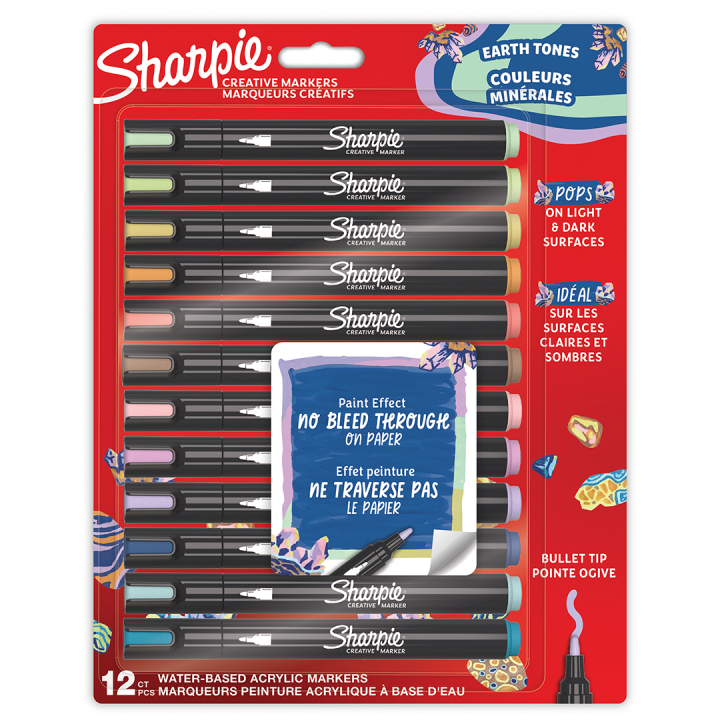 Creative Marker Bullet Tip 12-pk i gruppen Penner / Kunstnerpenner / Akrylmarkers hos Pen Store (135431)