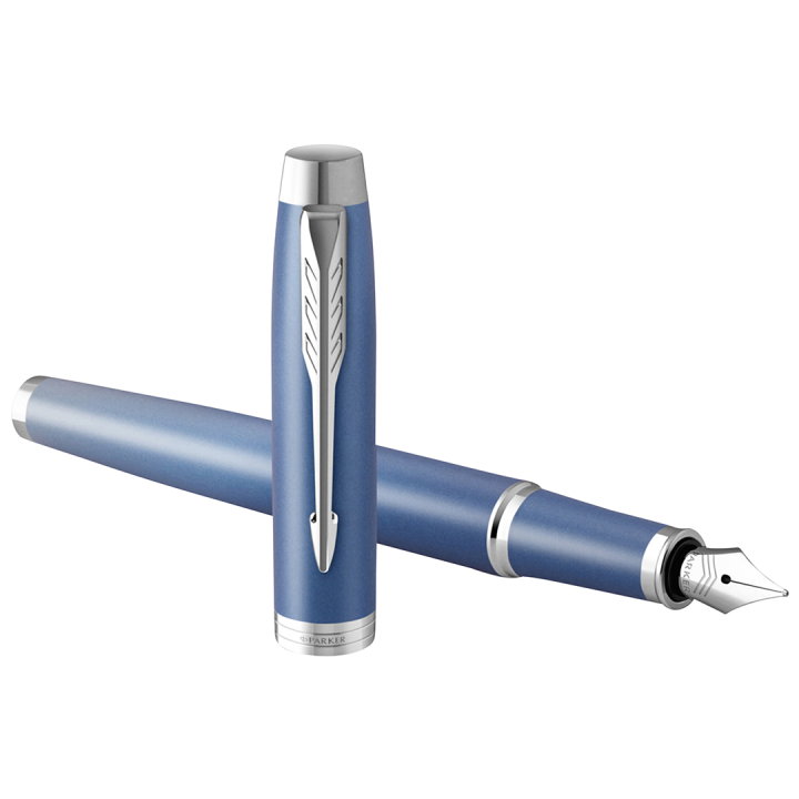 IM Rituals Blue/Chrome Fyllepenn i gruppen Penner / Fine Writing / Fyllepenner hos Pen Store (135479_r)