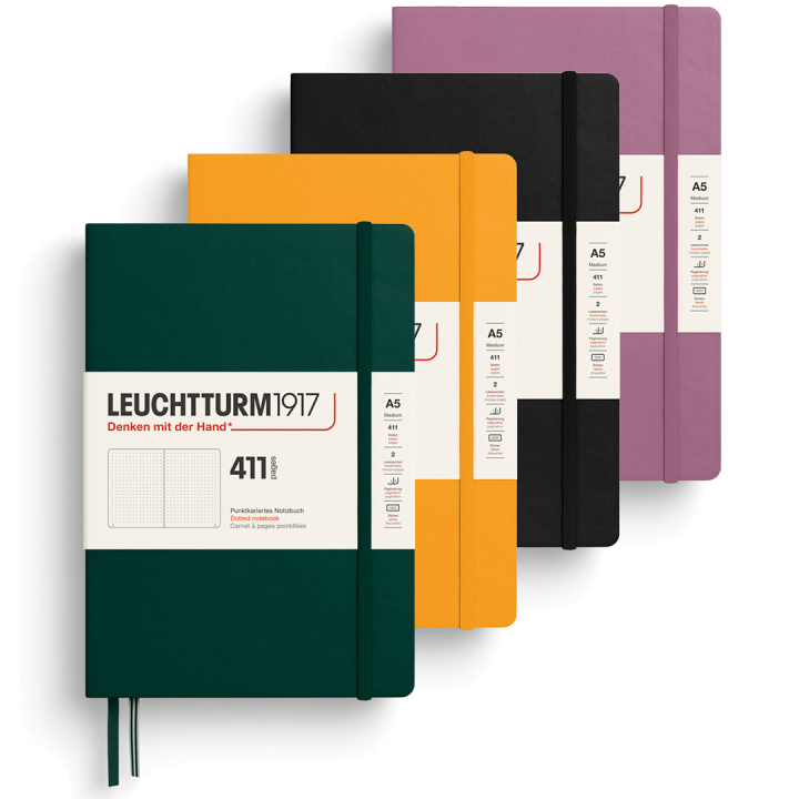 Notebook A5 Medium Expanded 411 Dotted i gruppen  Papir & Blokk / Skrive og ta notater / Notatbøker hos Pen Store (135498_r)