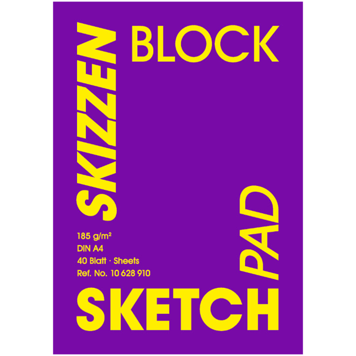 Sketch Pad A4 185g i gruppen  Papir & Blokk / Artistblokk / Tegne- og skisseblokk hos Pen Store (135563)